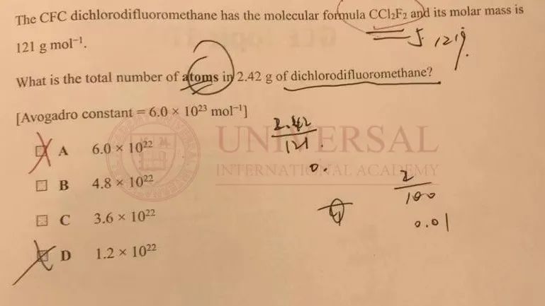 理綜教研｜化學 U1大分值易錯點解析