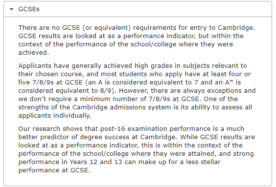 最新！英國各校GCSE成績要求匯總，從(cong) 分數線看拿A*難度有多高