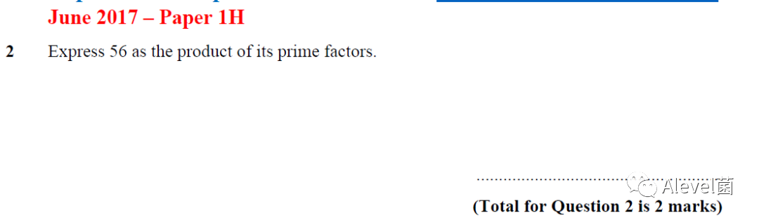 IGCSE/GCSE數學高頻出現的25個(ge) 指令詞