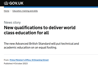 英國首相宣布取消A-Level，A-level課程將如何改革？