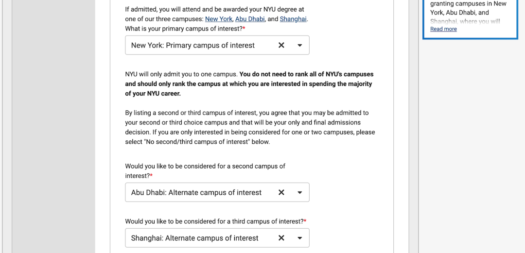 NYU紐約大學招生辦公室提醒你今年申請有這些新變化......