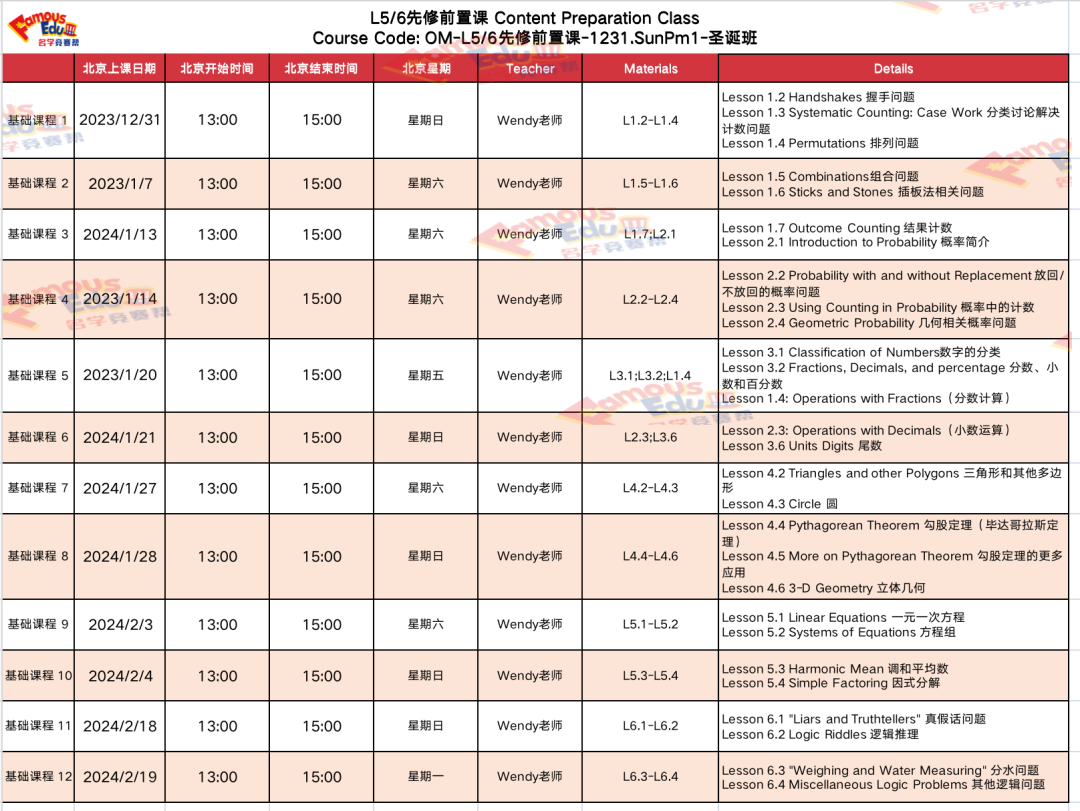 開課通知 | 低齡入門AMC8太難該如何突破？Pre-AMC8先修前置課了解一下！