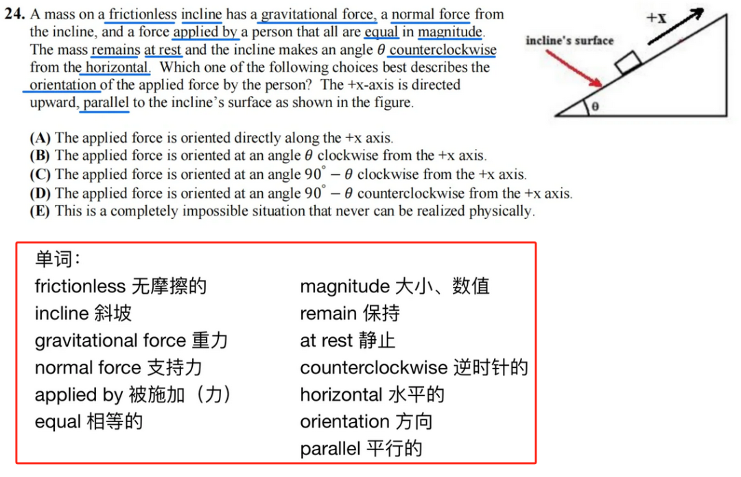 物理碗競賽開小灶課堂：【力學】模塊詞匯+例題解析