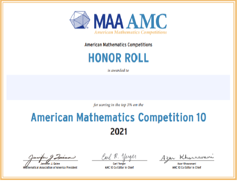 AMC10競賽是什麽(me) ？知識點/分數線/真題/參考教材介紹！