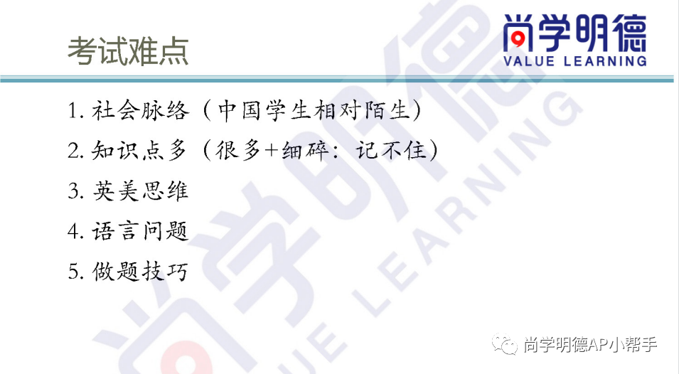 2024AP備考 | AP美國史考試重難點及備考方法！