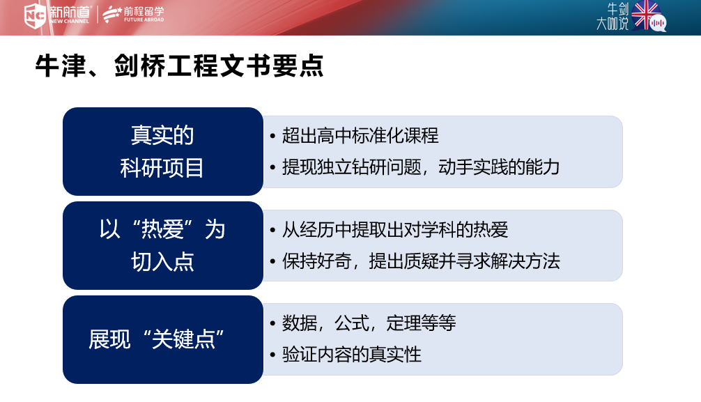 牛劍大咖說 | 牛劍工程雙導師，帶你贏戰英本工程申請！