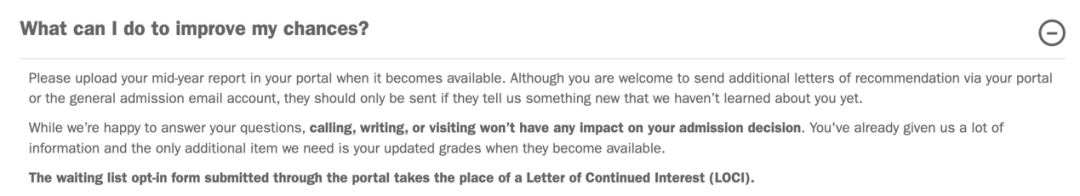 我們(men) 在什麽(me) 時候應該寫(xie) Letter of Continued Interest？