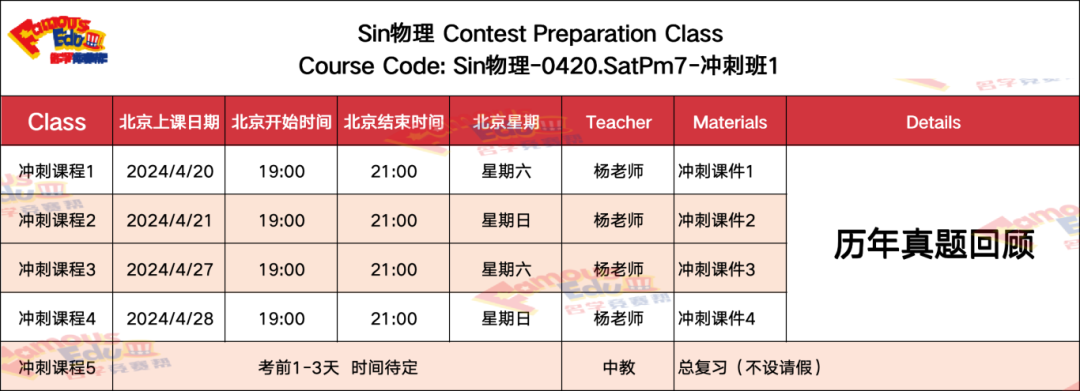 報名倒計時 | 2024年SIN物理競賽報名即將截止！北美理工科申請必備！
