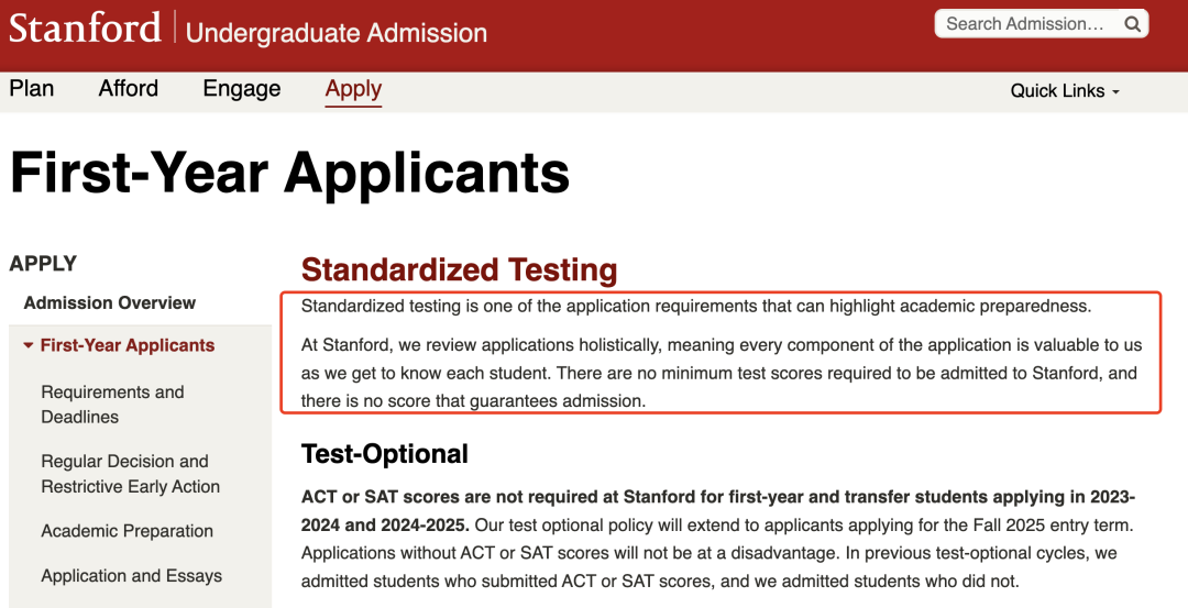 最新美國Top60大學SAT/ACT政策匯總