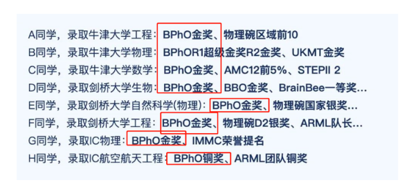 物理專(zhuan) 業(ye) 尖子生履曆表大公開，國際物理競賽怎麽(me) 選？
