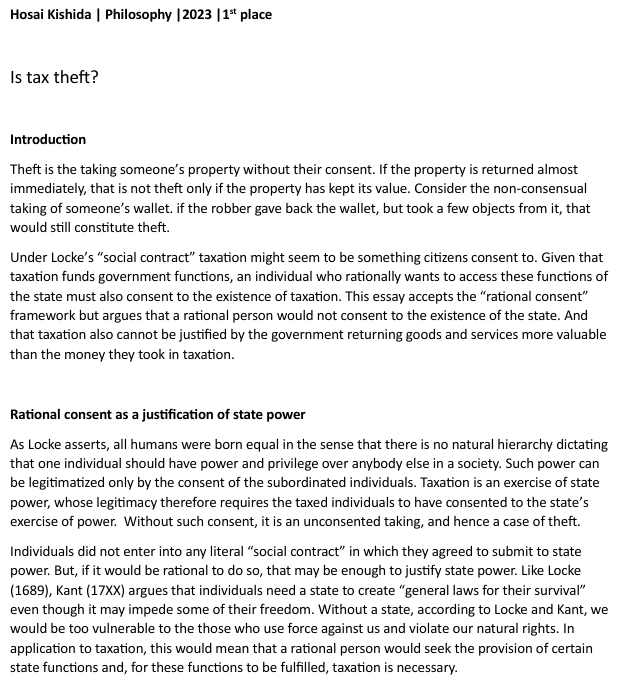 2024年John Locke比賽報名馬上截止，官方範文深度解析！