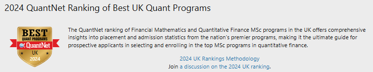 QuantNet英國量化排名最新出爐！帝國理工力壓牛津，LSE沒上榜？