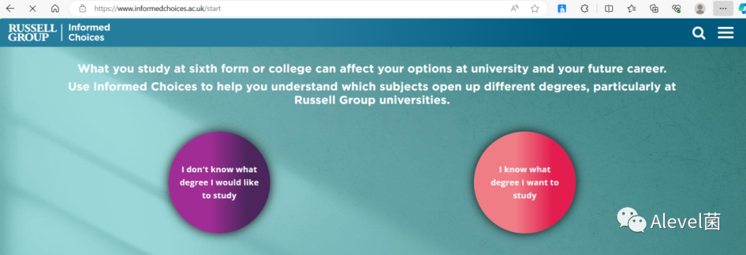 ALevel選課難？羅素大學集團給出選課指導(informed choices)