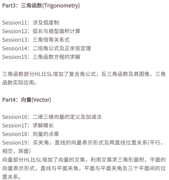 IGCSE/Alevel/IB數學都學哪些內(nei) 容！深度剖析對比更好選擇！