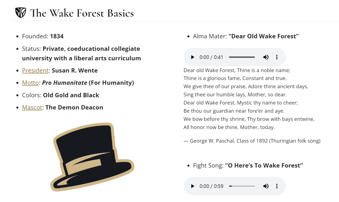 GreenDeer本科｜維克森林大學Wake forest University