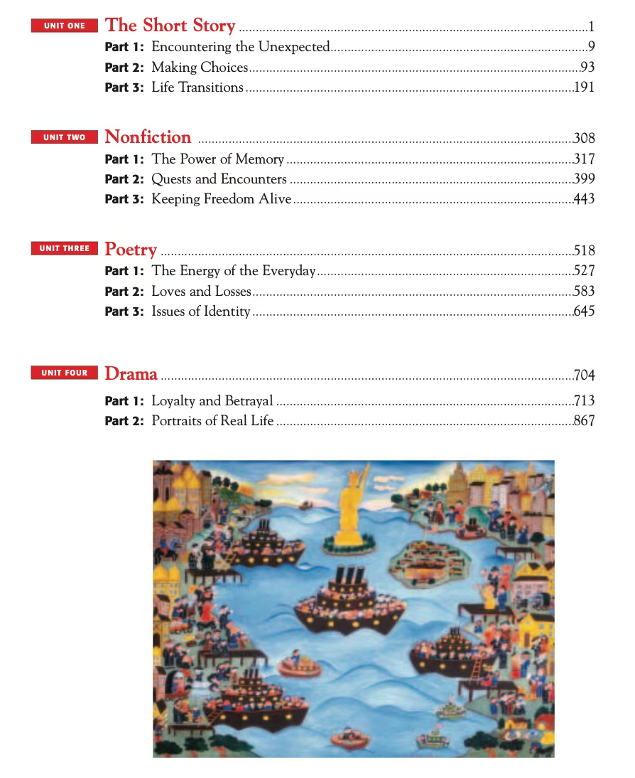 一篇讀懂美國中學頂級閱讀教材 Glencoe Literature- The Reader's Choice