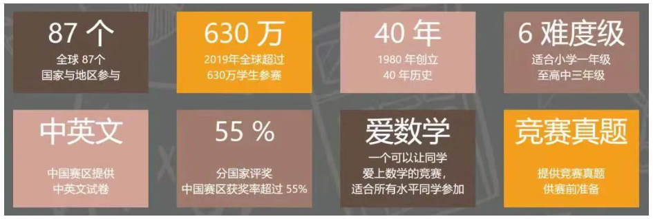 在北京，小學階段能參加的數學競賽有哪些？