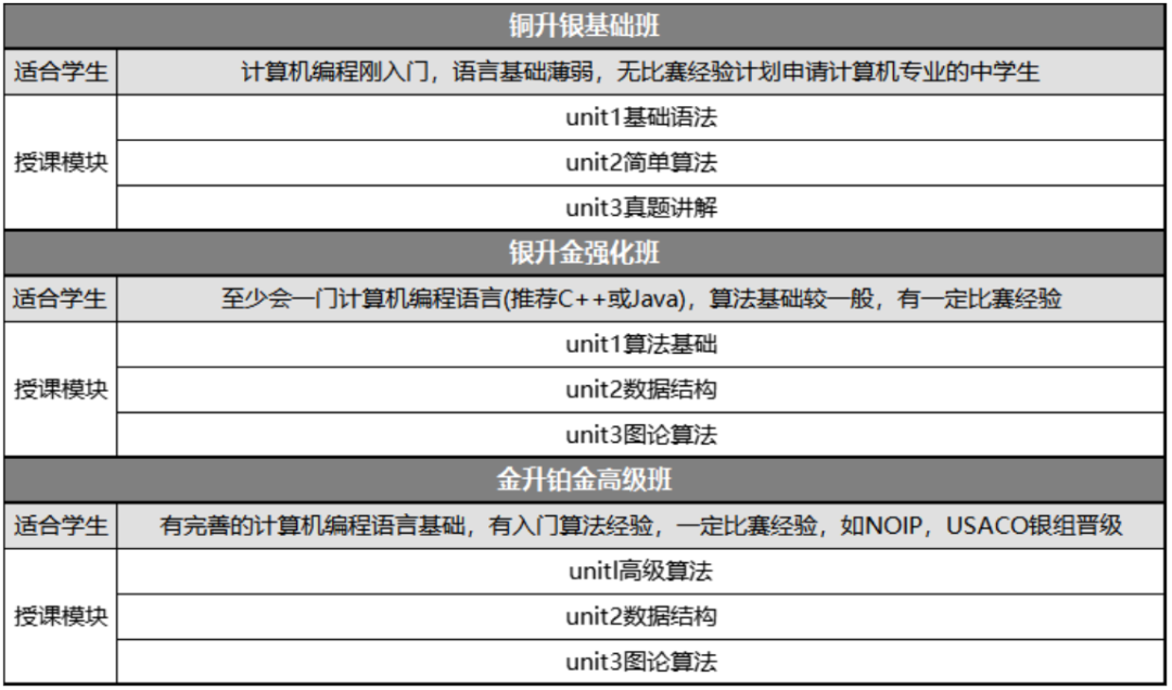 USACO競賽青銅到黃金需要學多久？USACO競賽培訓課程輔導多少課時