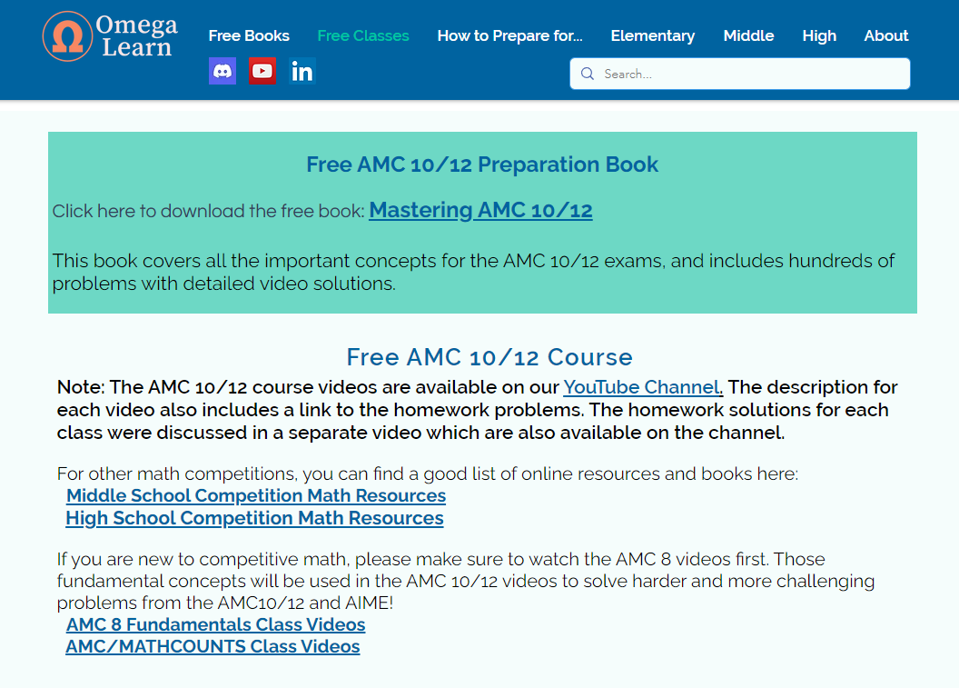 這些AMC10寶藏備考網站你還不知道嗎？上海AMC10培訓課程哪裏有？