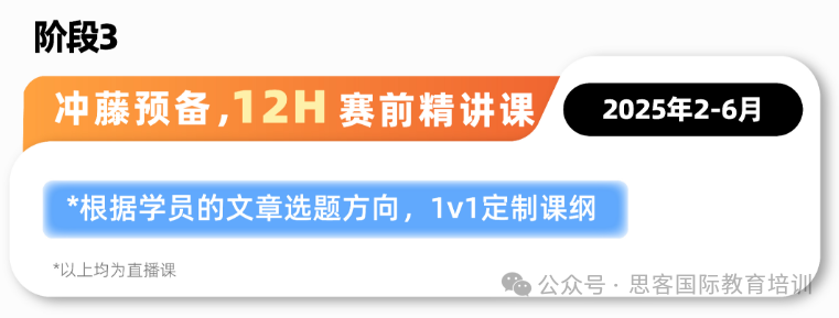johnlocke寫(xie) 作競賽需要提前準備嗎？2025賽季備考正式開啟！機構長線輔導招生！