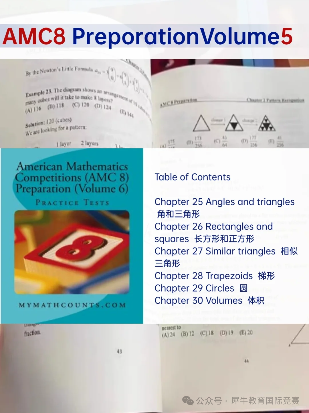 AMC8教材有推薦的嗎？10本AMC8教材分享！附AMC8備考時間規劃+培訓課程