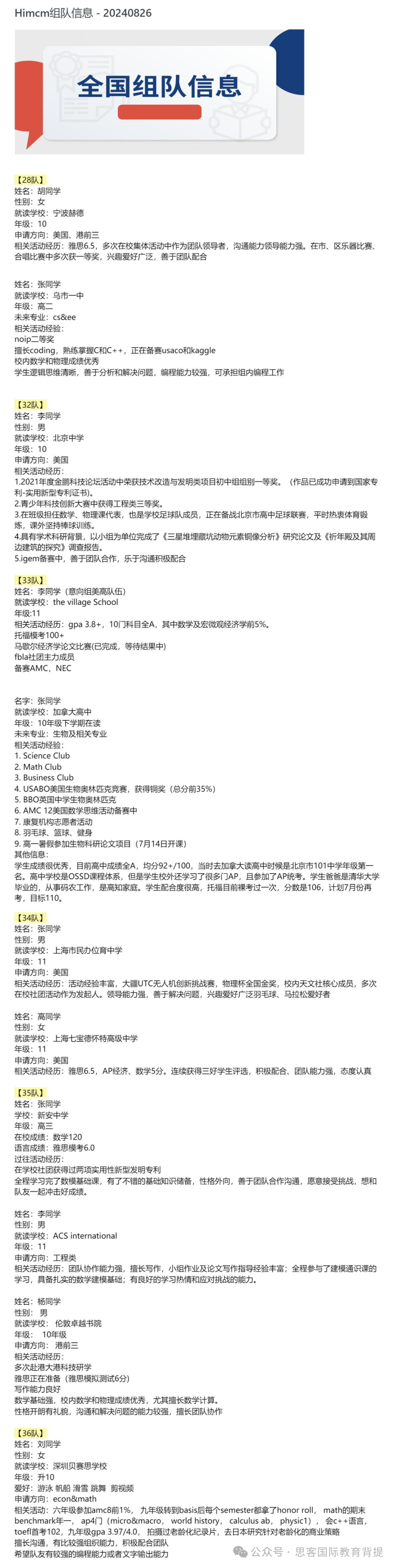 2024年HiMCM競賽該如何規劃？機構HiMCM最新組隊信息及輔導課程介紹