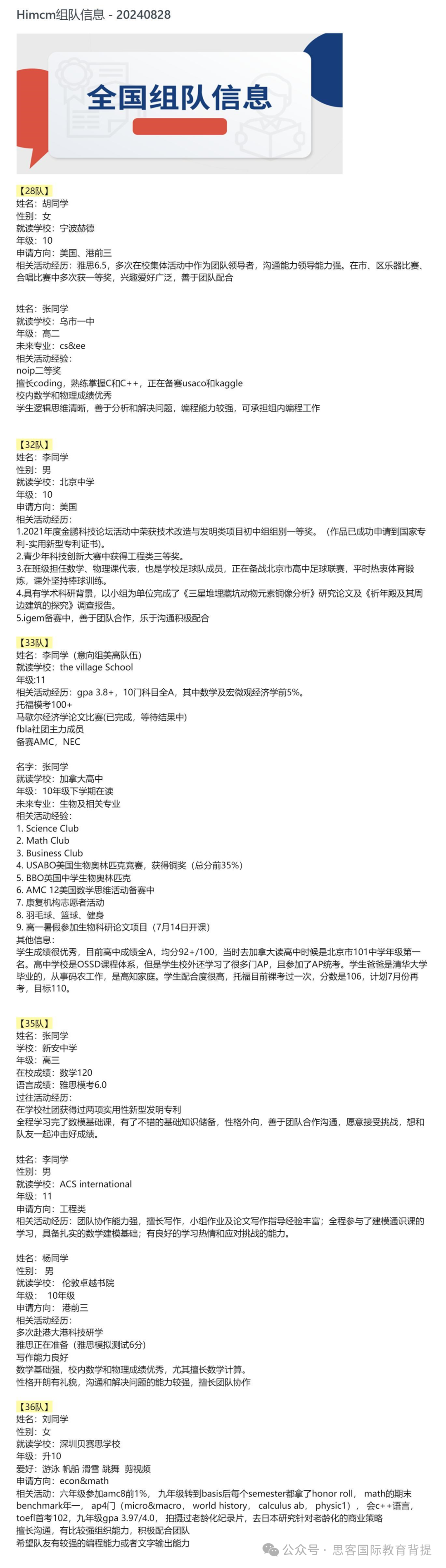 哪些專(zhuan) 業(ye) 方向的學生可以參加HiMCM?附機構HiMCM最新組隊信息及輔導課程介紹