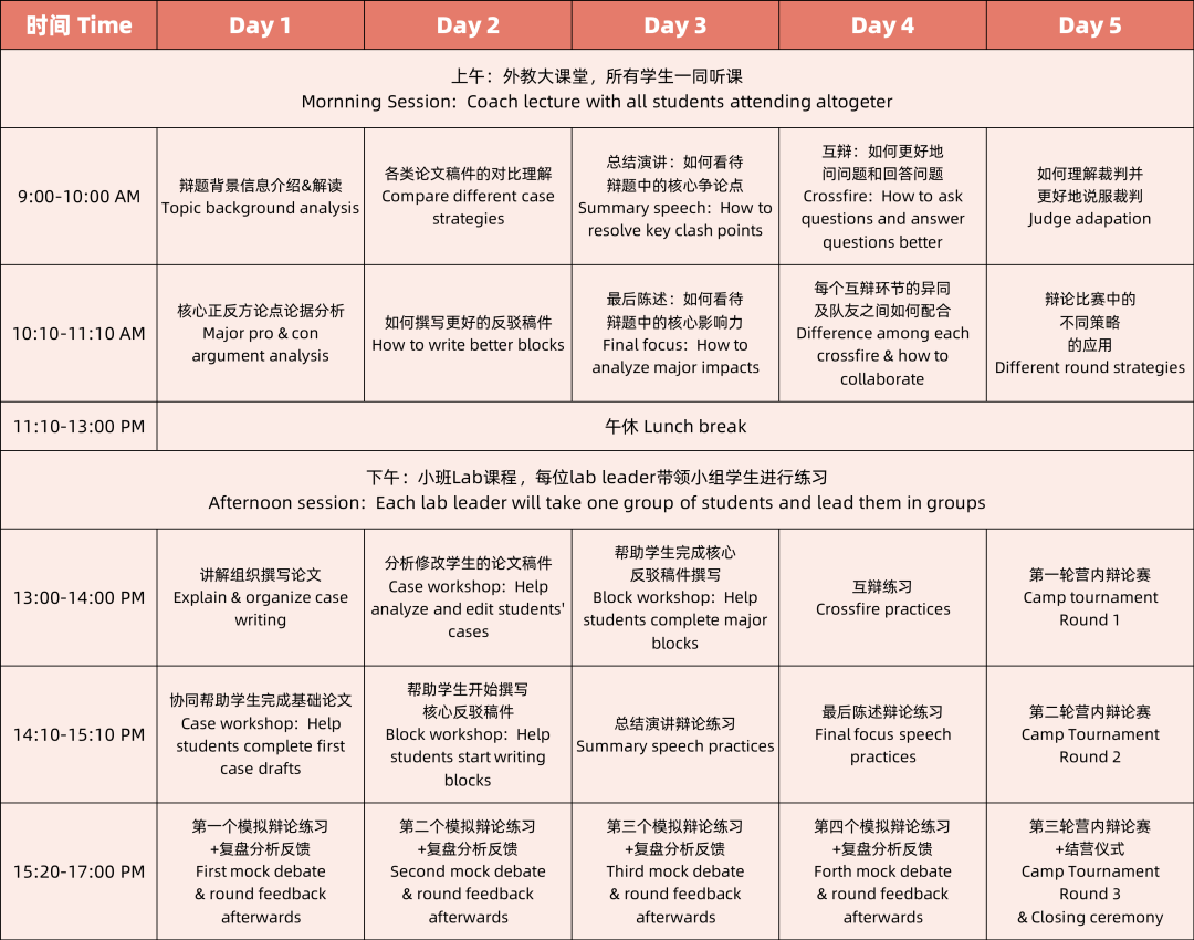 如何快速秋季備賽/辯論入門？“寶藏營地”十一集訓營報名開啟！