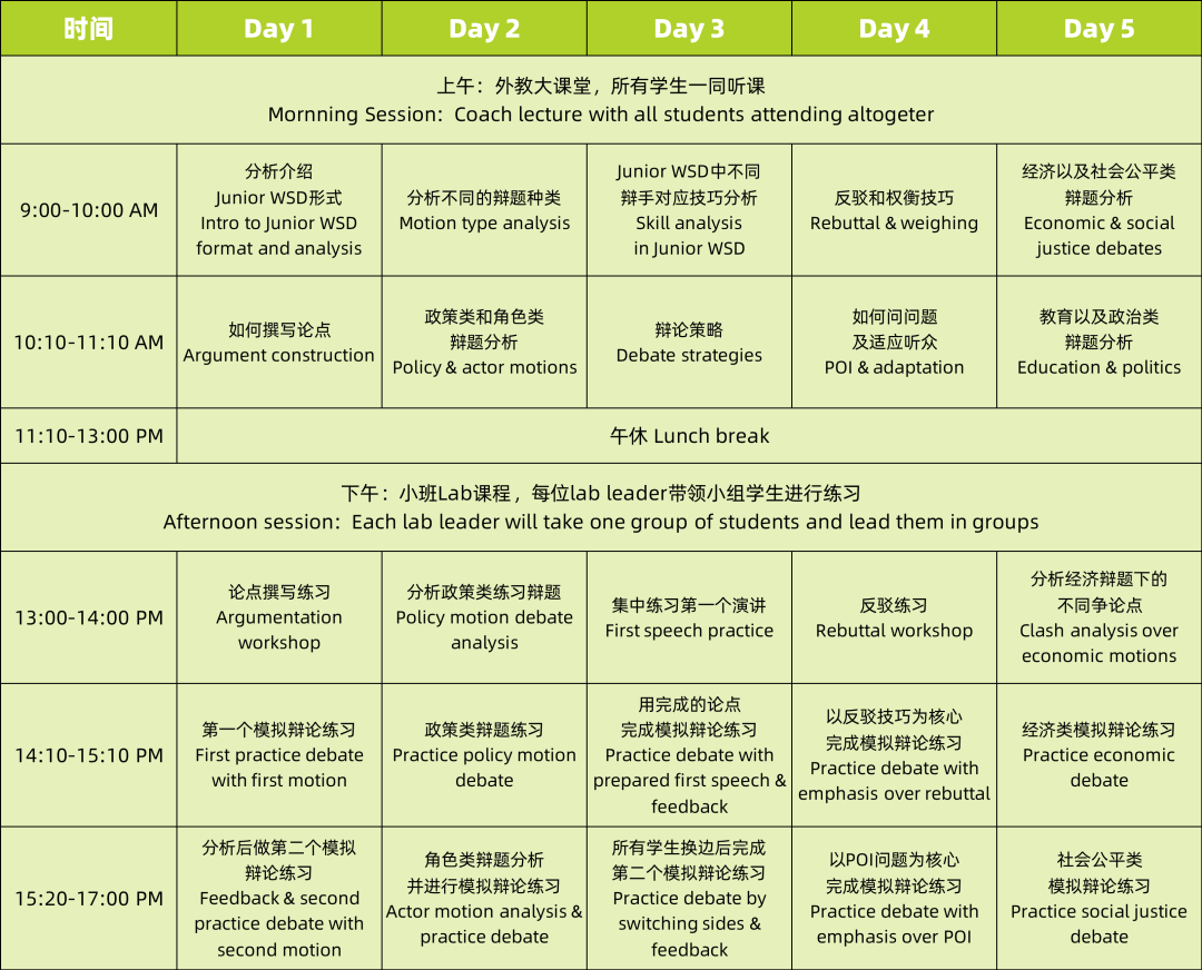 如何快速秋季備賽/辯論入門？“寶藏營地”十一集訓營報名開啟！